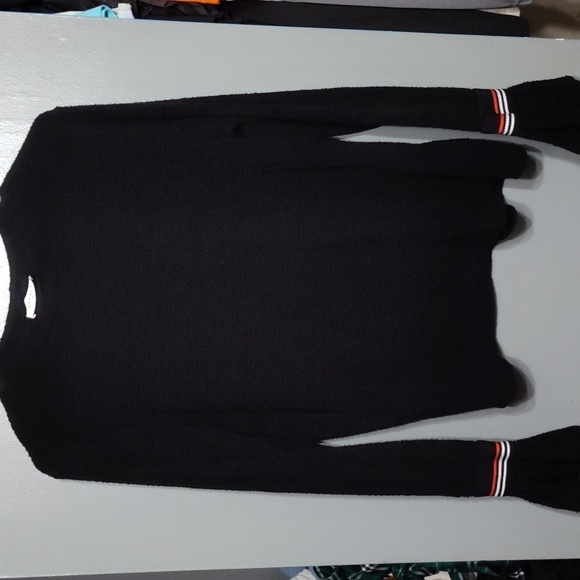 Anthropologie everly ruffle long sleeve sweater size large - Picture 2 of 7